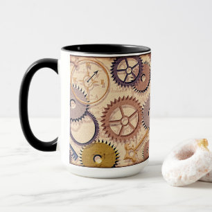 Caneca Rodas, Artes, Chaves, Tintas De Óleo De Mapas Anti