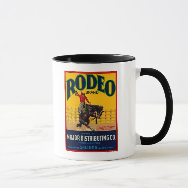 Caneca Rodeo Vegetable LabelSalinas, CA (Direita)