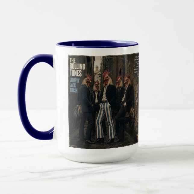 Caneca Rolling Tones: uma Paródia (Esquerda)