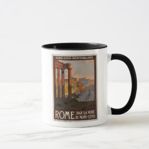Caneca Roma com o Mont-Cenis