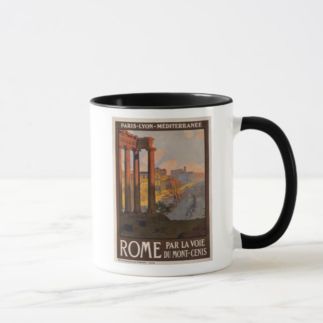 Caneca Roma com o Mont-Cenis (Direita)