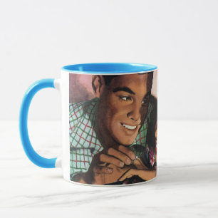 Caneca Romance Antiga, Namorados do Ensino Médio Apaixona