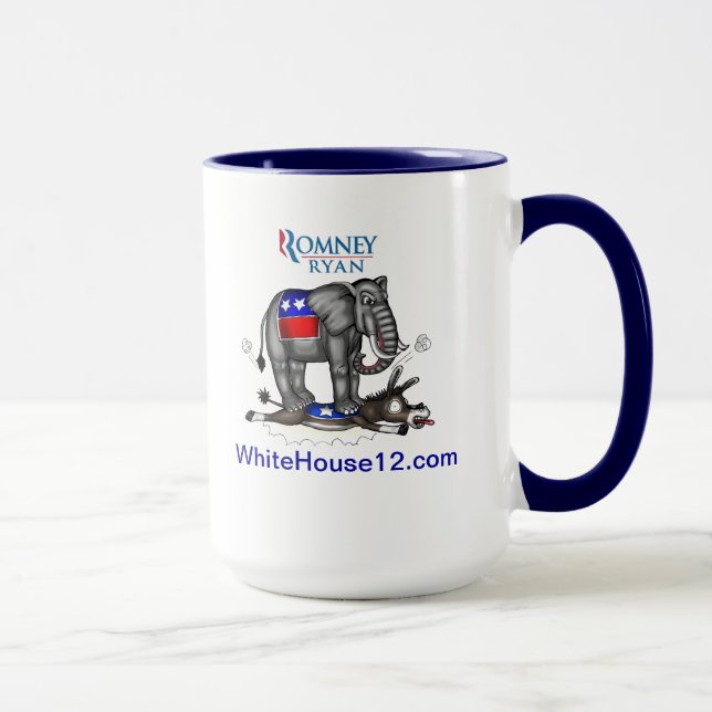 Caneca Romney-Ryan 2012 (Direita)