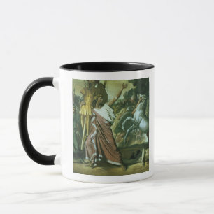 Caneca Romulus, conquistador de Acron, tomando seu