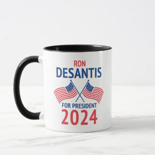 Caneca Ron DeSantis Para O Presidente 2024