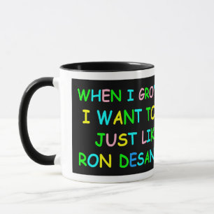 Caneca Ron Desantis Quando Eu Crescer!