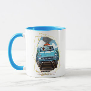Caneca Ron & HARRY POTTER™ em carro voador para HOGWARTS™