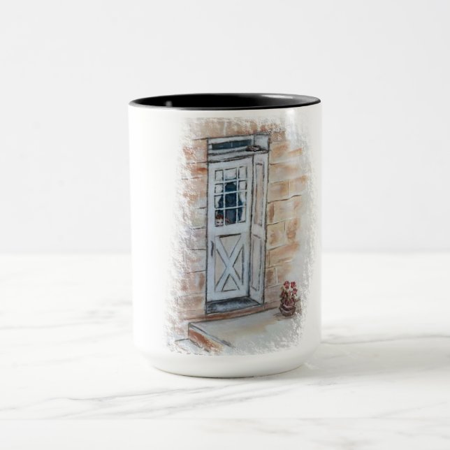 Caneca Ron Hevener "A Porta Fechada" (Centro)