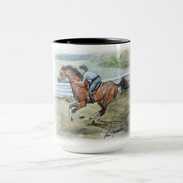 Caneca Ron Hevener "Fate of the Stallion" (Centro)