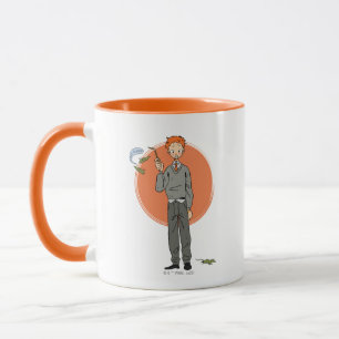 Caneca Ron Weasley Ilustração "Comer Slugs"