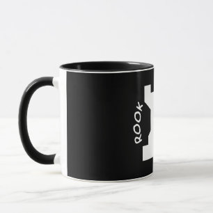 Caneca Rook Chess Piece Coffee Mug