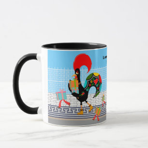 Caneca Rooster Português com Dons Partido primeiro aniver