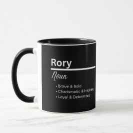 Caneca Rory Boy Name Definition Personalized Mug