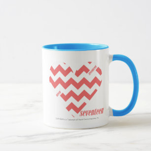 Caneca Rosa 3 do ziguezague