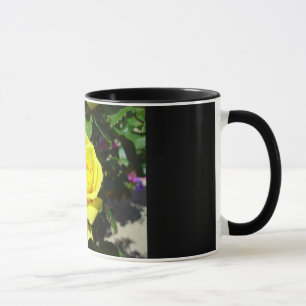 Caneca Rosa Amarela Floral 4