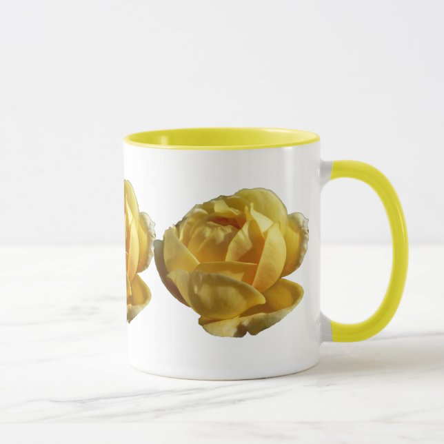 Caneca Rosa amarelo (Direita)