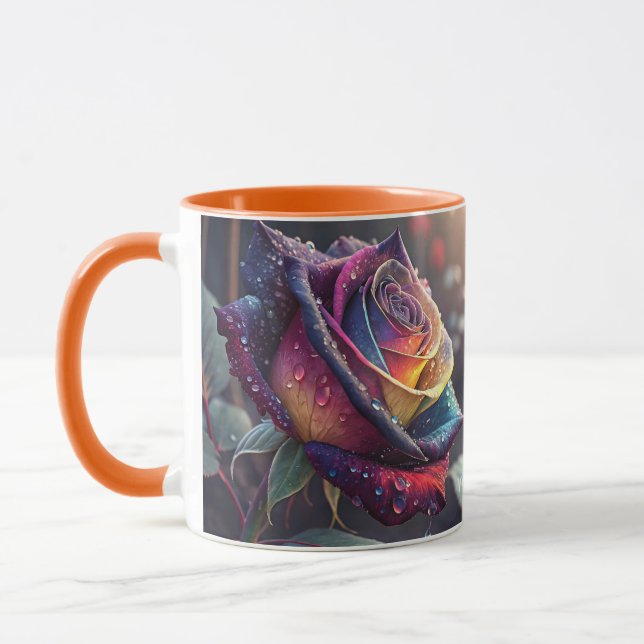 Caneca Rosa Amarelo Roxo Fantasia (Esquerda)