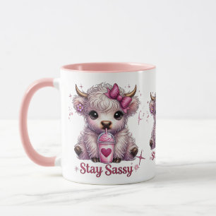 Caneca Rosa, Continue Sassy, Vacas das Terras Altas