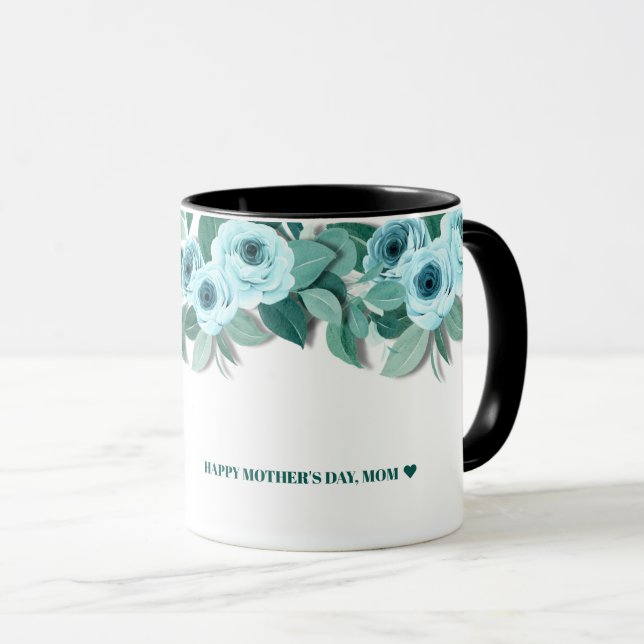 Caneca Rosa do Dia das Mães  (Frente Esquerda)