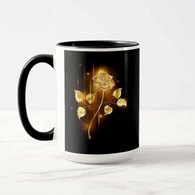 Caneca rosa do ouro ( rosa dourado ) (Esquerda)
