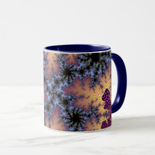 Caneca Rosa e Espuma de Pêssego