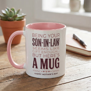 Caneca Rosa Engraçada para Sogra Presente para Gen