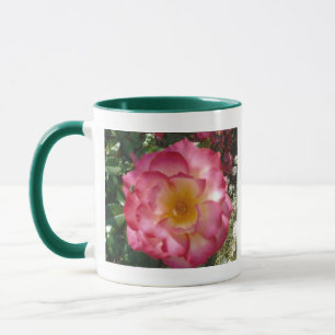 Caneca Rosa multicolorido