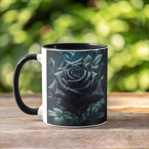 Caneca Rosa preto