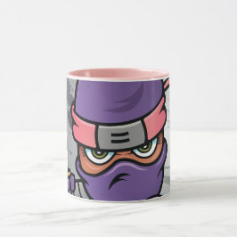 Caneca Rosa Roxo Ninja