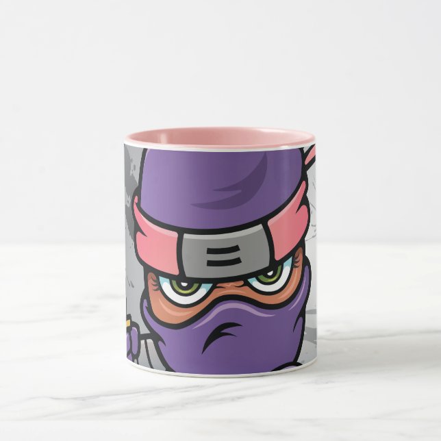 Caneca Rosa Roxo Ninja (Centro)
