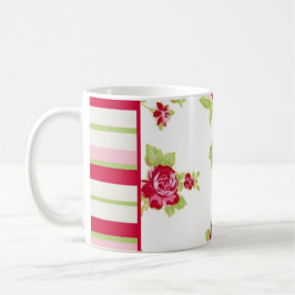 Caneca Rosa Stripe Mug
