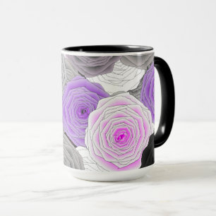 Caneca Rosas