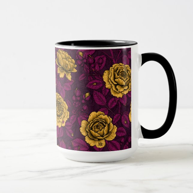 Caneca Rosas amarelas (Direita)