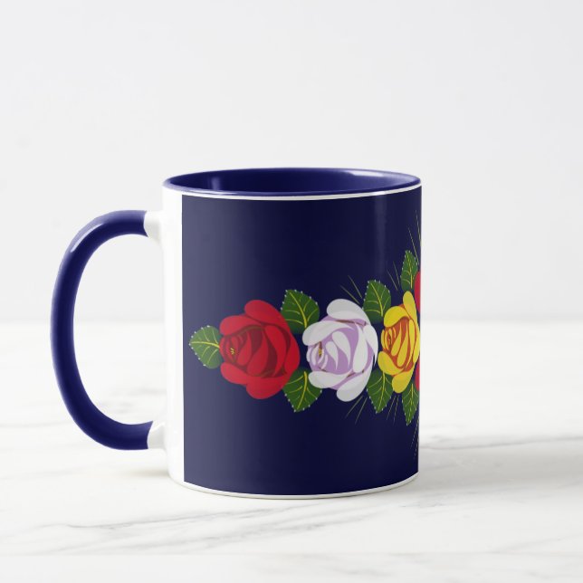 Caneca Rosas britânicos do canal (Esquerda)