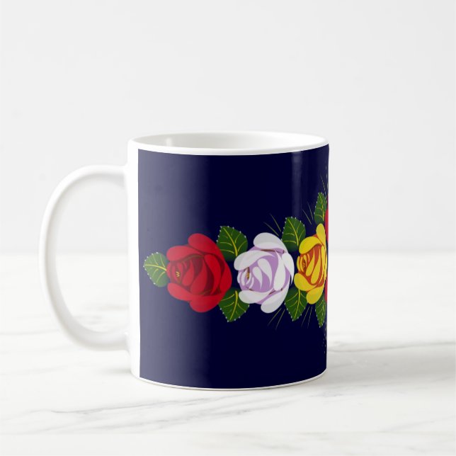 Caneca Rosas britânicos do canal (Esquerda)