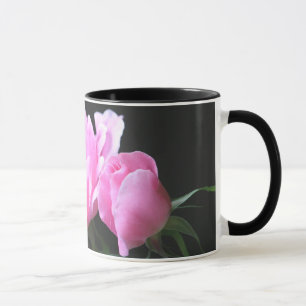 Caneca Rosas de jardim rosa