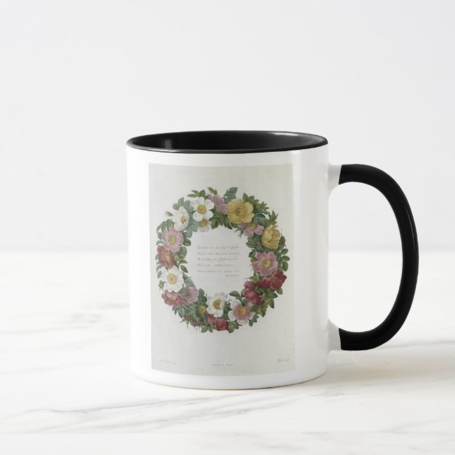 Caneca Rosas de Natal (Direita)