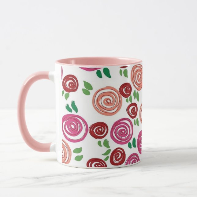 Caneca Rosas Devaneio (Esquerda)