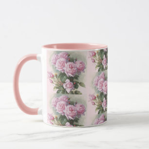 Caneca Rosas e Bumblebee de Paul de Longpre