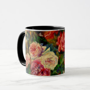 Caneca Rosas, famosa pintura Renoir,