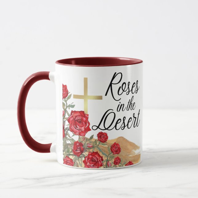 Caneca Rosas no deserto (Esquerda)