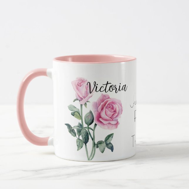 Caneca Rosas Rosa, Lava-Lhe-Lhe-Lã (Esquerda)