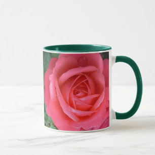 Caneca Rosas rosa Mug Coffee Cup Belo Decinto Rosa