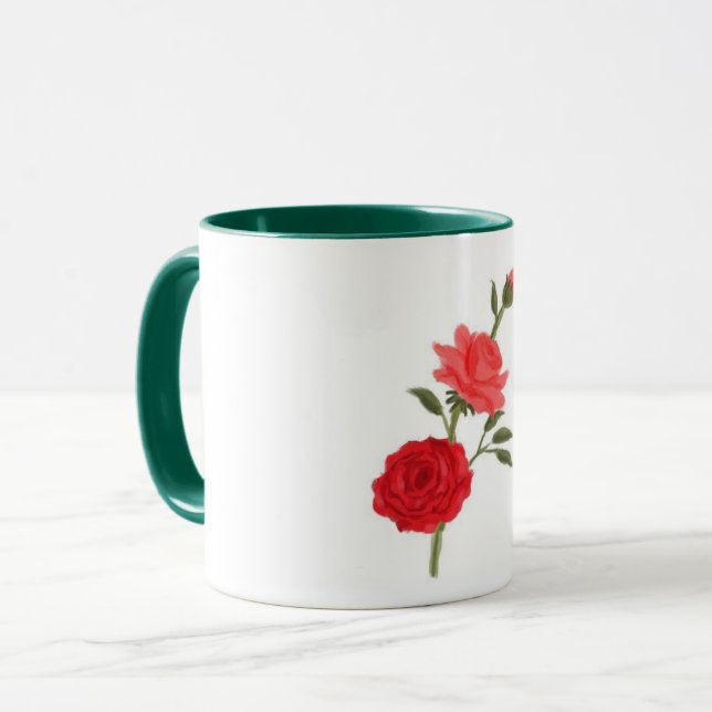 Caneca Roses (Frente Esquerda)