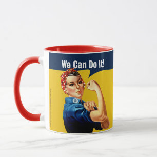 Caneca Rosie the Riveter Mug inglês