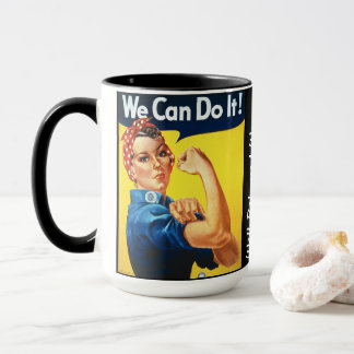 Caneca Rosie the Riveter/Nós podemos fazer isso/mulheres 