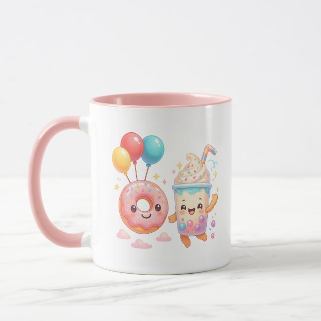 Caneca Rosquinha engraçada (Esquerda)
