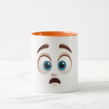 Rosto de choque de olhos arregalados – emoji de ol