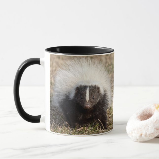 Caneca Rosto do Skunk (Com Donut)