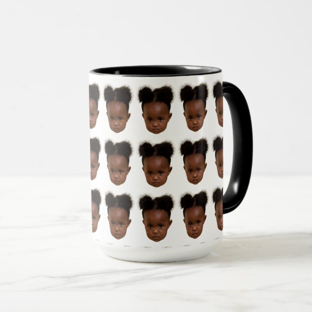 Caneca Rosto Personalizado com Foto Carregar Suas Ofertas (Frente Esquerda)